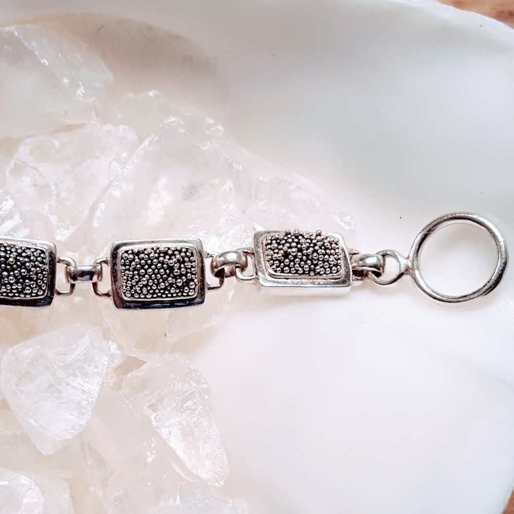 Beautiful Sterling Silver Bracelet! 💕 - Picture 6 of 7